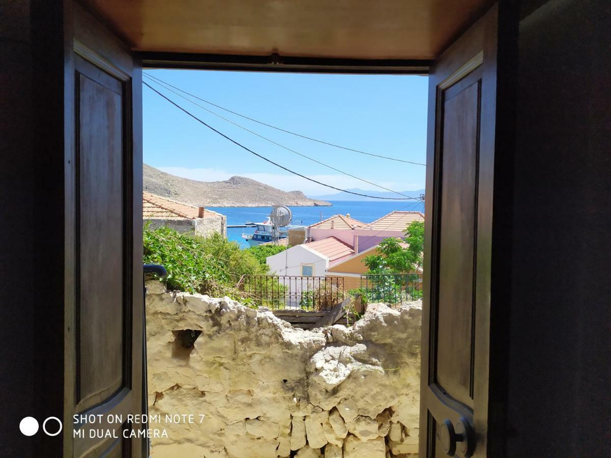 Villa Chrysodimi Chalki Town Exterior foto