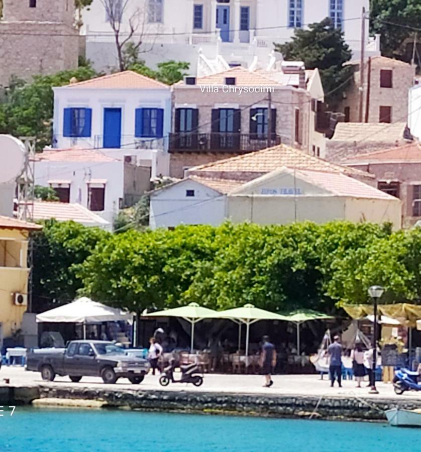 Villa Chrysodimi Chalki Town Exterior foto