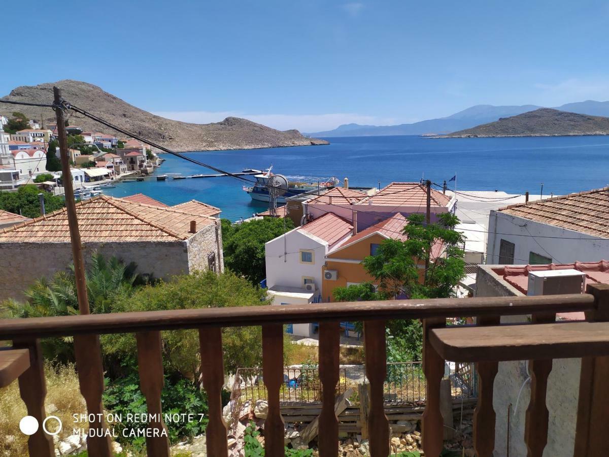 Villa Chrysodimi Chalki Town Exterior foto
