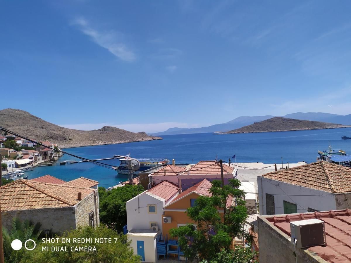 Villa Chrysodimi Chalki Town Exterior foto